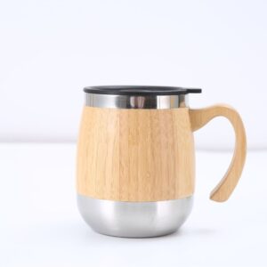Cốc giữ nhiệt tre