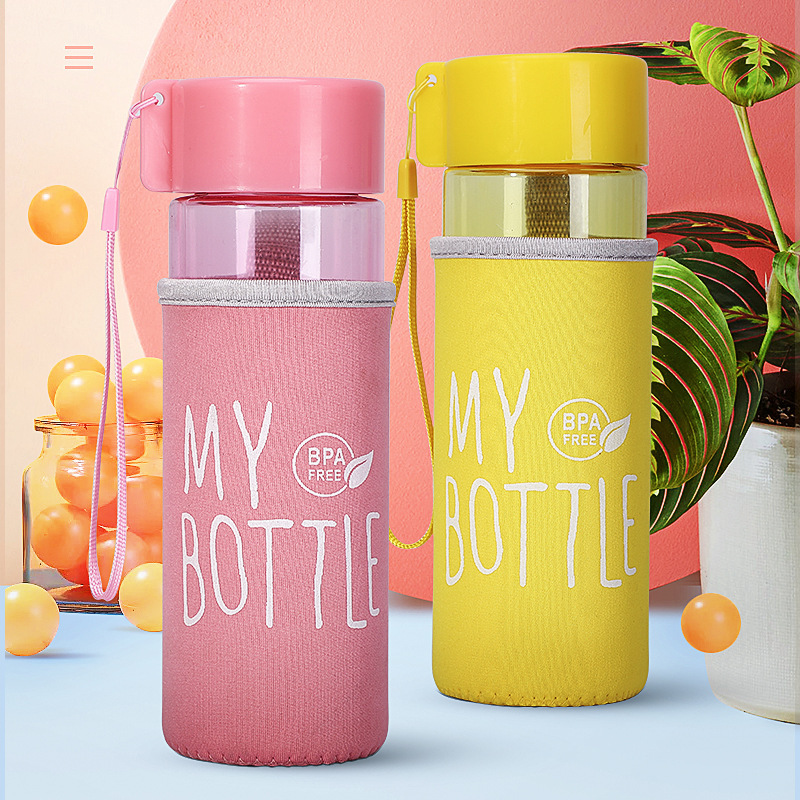 Bình nước nhựa my bottle nhiều màu phù hợp thương hiệu